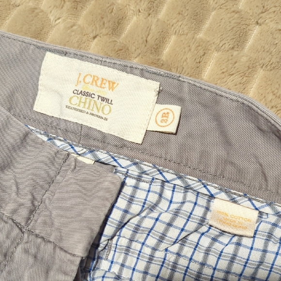 J. Crew Women's Light Gray Chinos - Picture 2 of 8